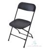 210 Brand New Black Poly Folding Chairs (In boxes)