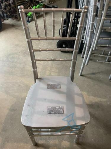 (200) Silver Wood Chiavari Chairs