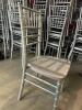 (200) Silver Wood Chiavari Chairs - 2