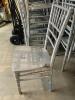 (200) Silver Wood Chiavari Chairs - 3