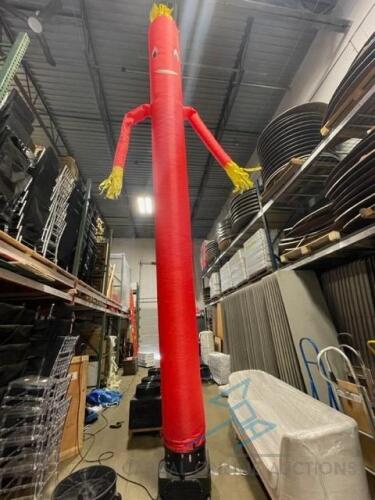 (2) Inflatable Wacky Man, w/ 4 Blowers