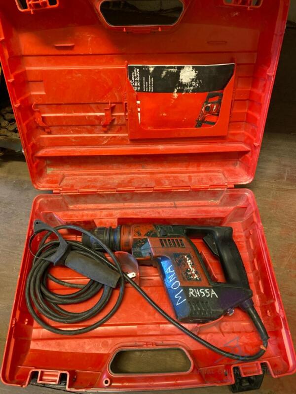 Hilti Rotary Hammer Drill in Case