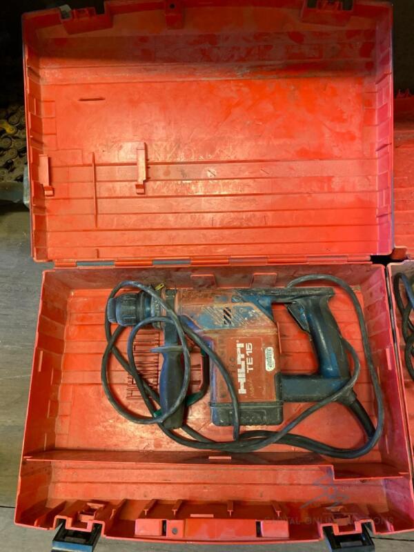 Hilti Rotary Hammer Drill in Case