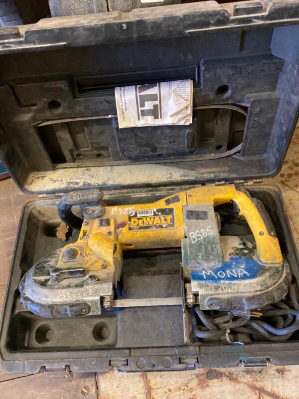 DeWalt Band Saw in Case