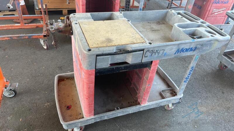 8 Milwaukee Equipment Carts