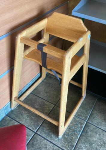 Wood High Chair