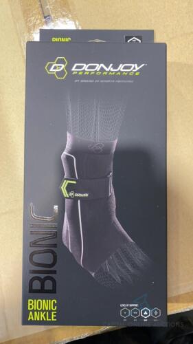 (18) Brand New Donjoy Bionic Ankle (Left, Small, Slime Green)