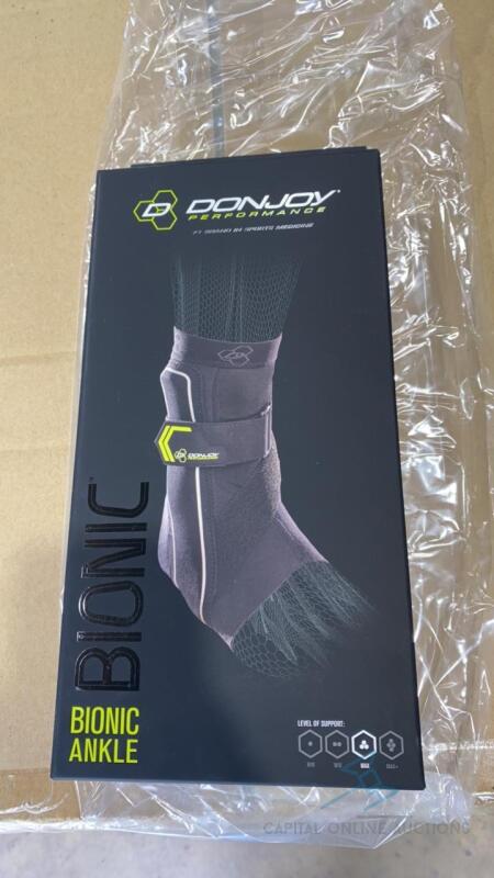 (24) Brand New In Box Donjoy Bionic Ankle (Right, Large, Slime Green)