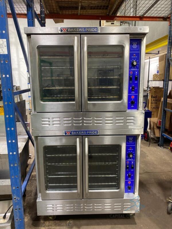 Bakers Pride Double Stack Convection Ovens