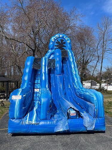 Blue Ice Slide