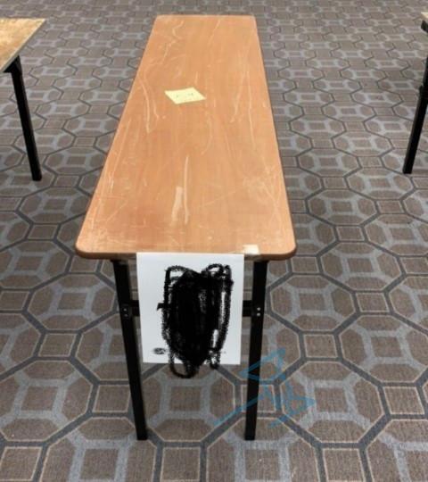 (20) 6 ft x 18" Folding Seminar Tables