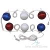 (18) 6" Patriotic Globe Lights