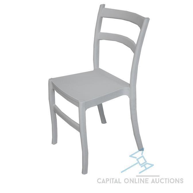 (96) Gray Mason Tiffany Dining Chair