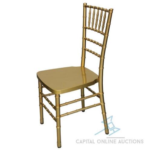 (12) Gold Bellaire Chiavari Chair