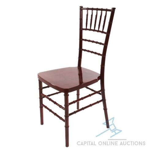 (60) Mahogany Bellaire Chiavari Chair