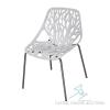 (112) White Parma Birch Stencil Chair