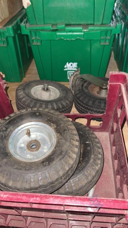 4 Spare Cart Tires