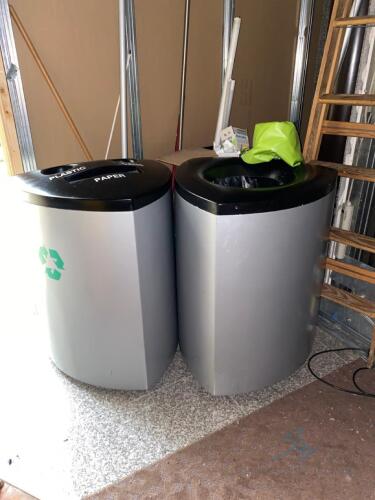 16 Trash Receptacles