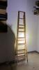 Eight foot tall wooden standing ladder - 3