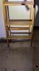 Eight foot tall wooden standing ladder - 4