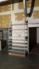 8 Metal shelving units - 4