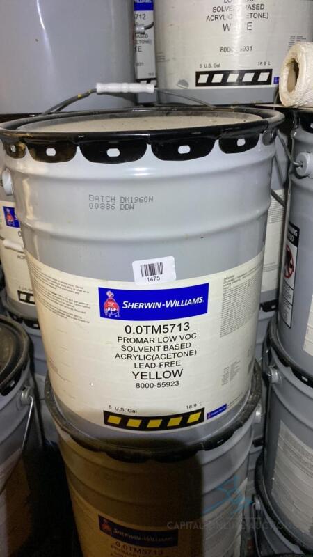 Sherwin Williams Paint - Yellow