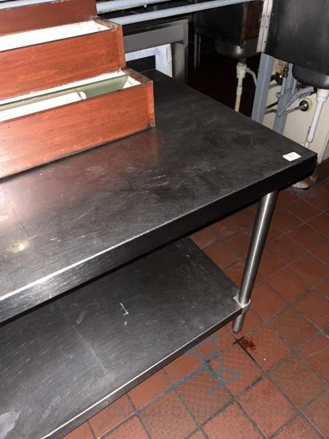 2 Stainless Steel Tables