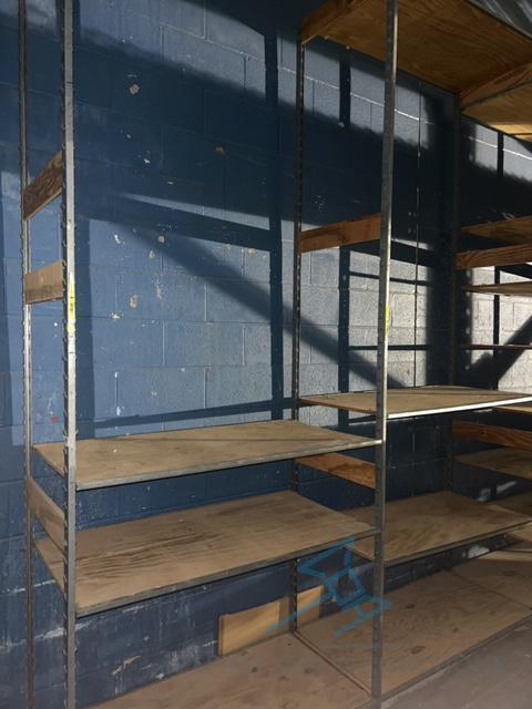 Lot of Shelving units