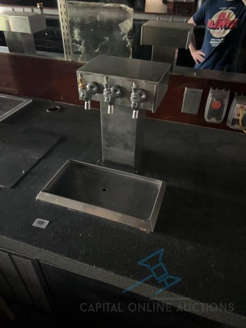 Kegerator with additional faucets