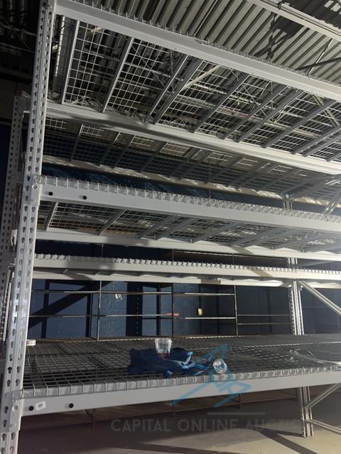 Lot of Metal pallet racking