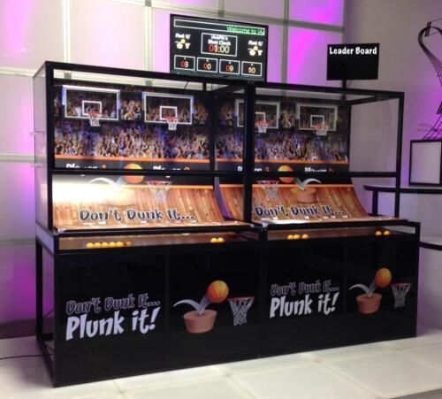Plunk It Basketball Game