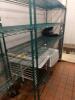 Lot of four shelves, two speed racks, dunnage rack - 3