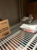 Huge lot of shelving/consumables - 18