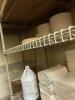 Huge lot of shelving/consumables - 26