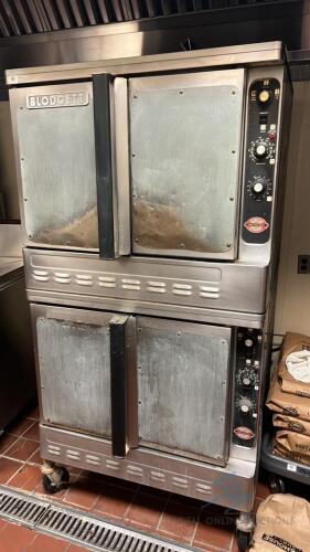 Double stack convection ovens