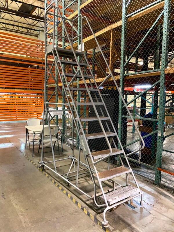 Rolling Stairs Ladder