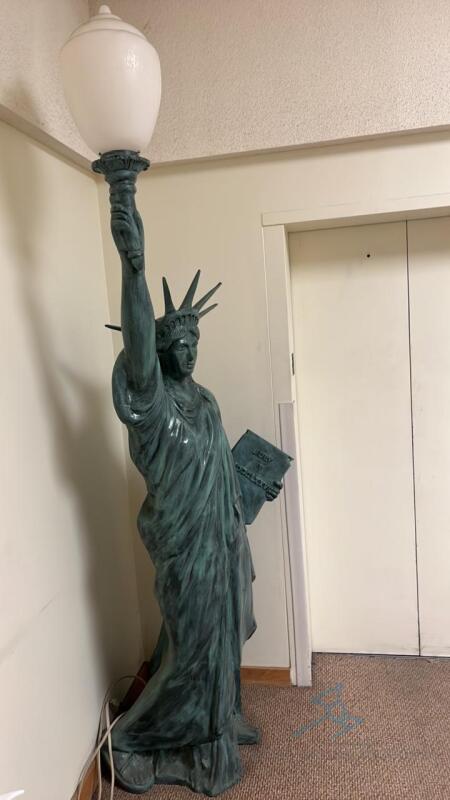 Statue of Liberty, approx 9' tall