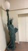 Statue of Liberty, approx 9' tall