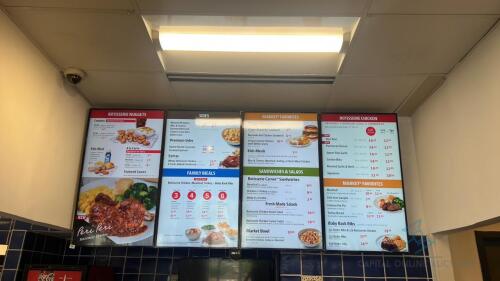 4 Digital Menu Boards