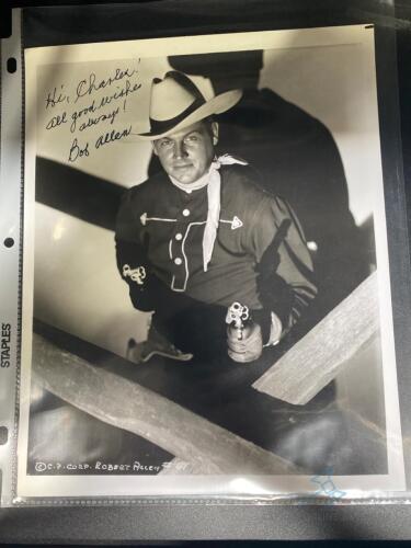 Bob Allen signed photo