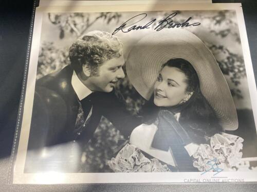 Gone With The Wind Rand Brooks signed photo