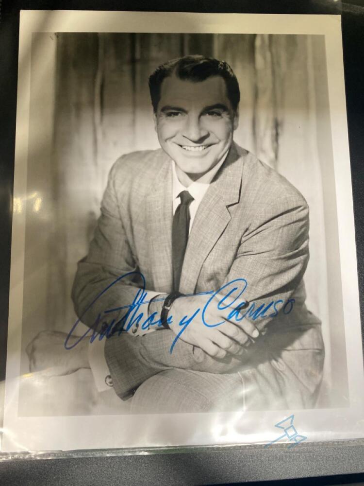 Anthony Caruso signed photo