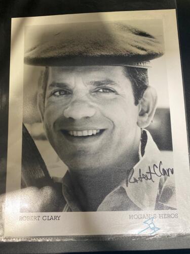 Robert Clary signed Hogan's Heroes photo