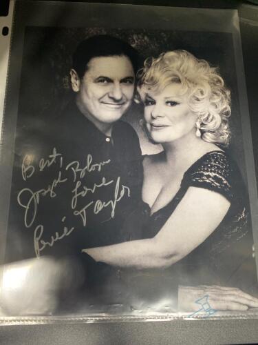 Joseph Bologna and Renée Taylor signed photo