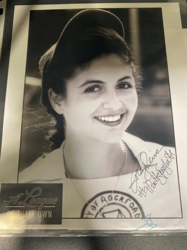 A League of Their Own Tracy Reiner signed movie photo