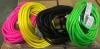 BRAND NEW!! 100’ 12/3 AWG SJTW Yellow Extension Cord - 2