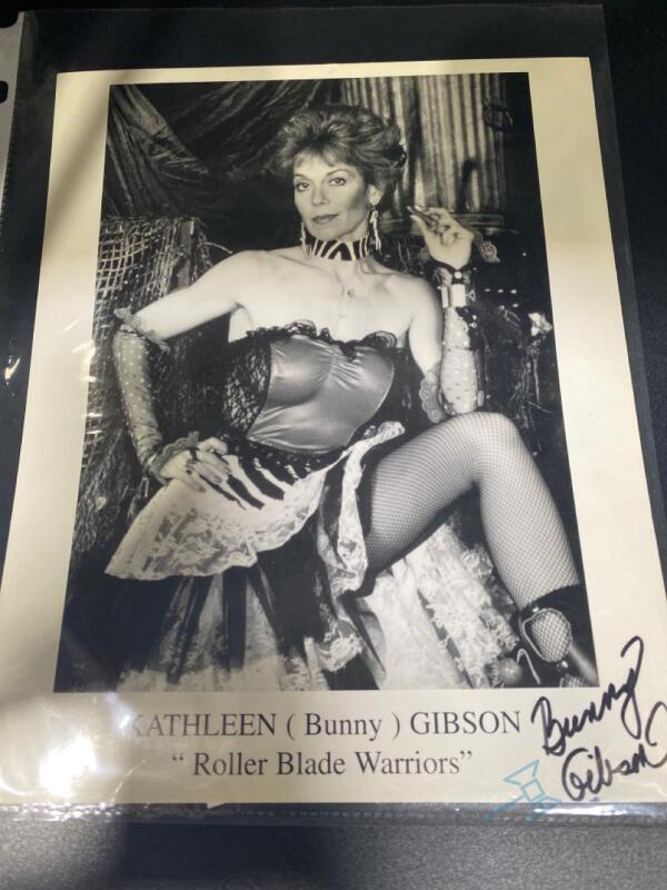 Kathleen "Bunny" Gibson signed photo