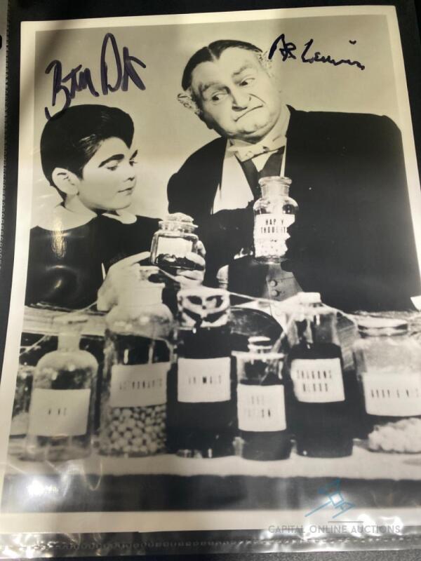 The Munsters signed photo