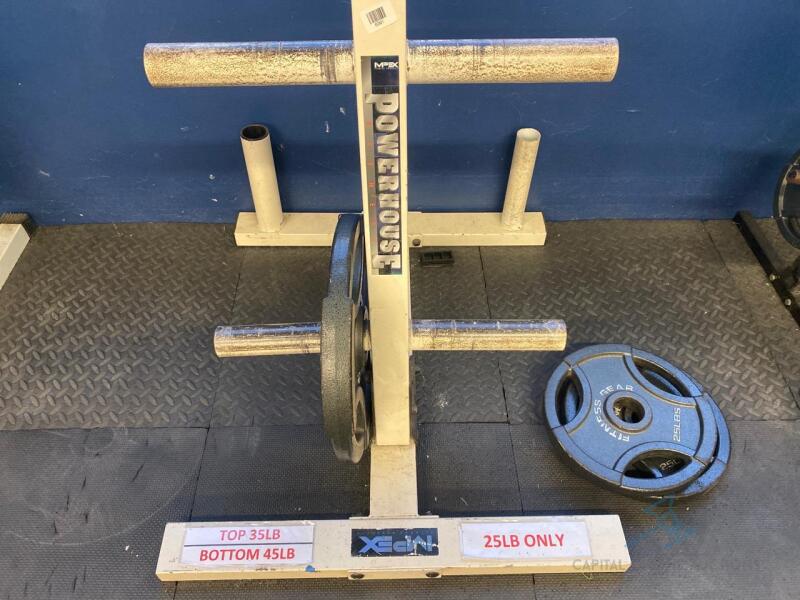 Powerhouse Weight Rack with Weights