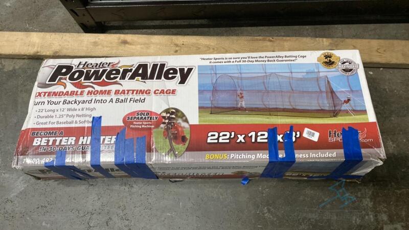 New Power Alley Batting Cage